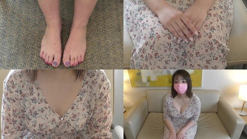 FC2 18yo F-Cup Half-Japanese Girl First Vaginal Orgasm Raw Creampie
